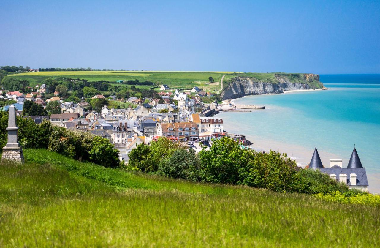 Appartement En Front De Mer Avec Terrasse Et Vue Mer Arromanches-les-Bains Kültér fotó